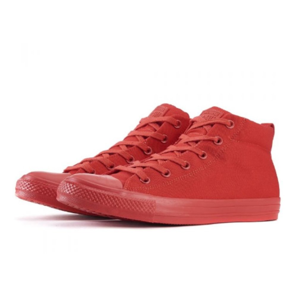 Size 10.5 - Converse Chuck Taylor All Star Street Mid Red 151101C